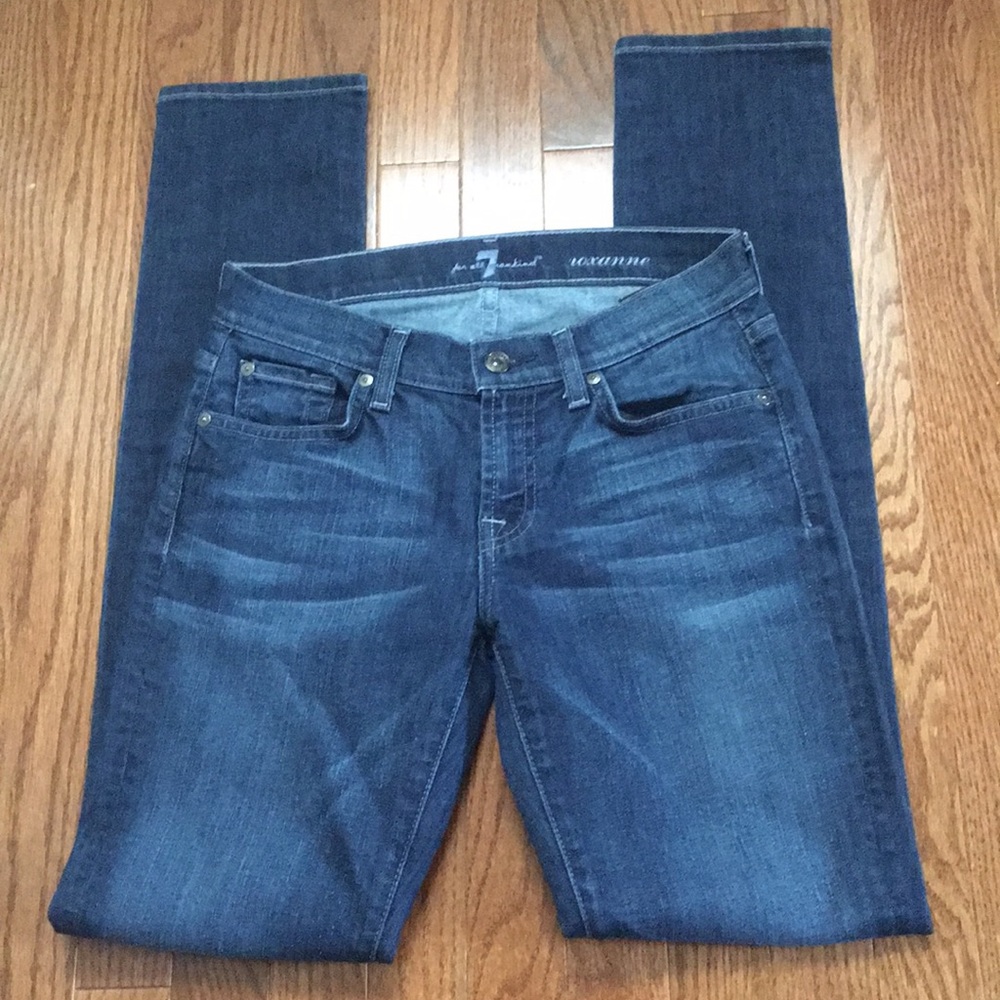 7 For All Mankind Ladies roxanne denim blue jeans